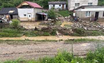 FOTO: Rokycany pri Prešove zasiahla silná supercela