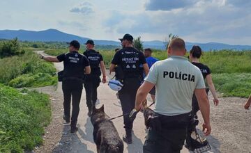 FOTO: Pátracia akcia po nezvestnej Tamare