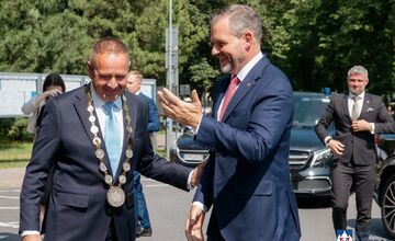 FOTO: Prezidentská návšteva v Poprade, navštívil aj taliansky festival