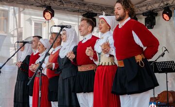 FOTO: Prezidentská návšteva v Poprade, navštívil aj taliansky festival
