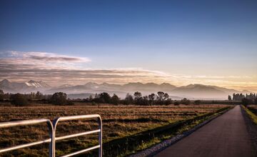 FOTO: Začala sa výstavba cyklotrasy v rámci Cesty okolo Tatier