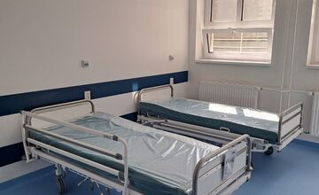 FOTO: Rekonštrukcia psychiatrického pavilónu v prešovskej nemocnici
