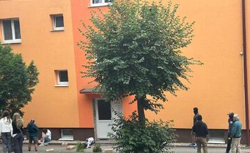 FOTO: Policajný zásah v Krompachoch