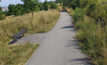 FOTO: Miestni kritizujú stav parku na Sekčove – odpadky a zarastené chodníky