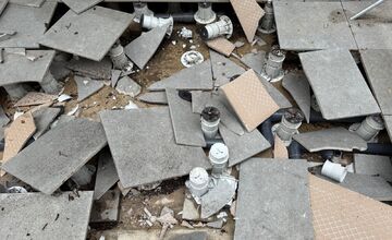 FOTO: Fontána v Kežmarku pri tržnici dostala poriadne zabrať