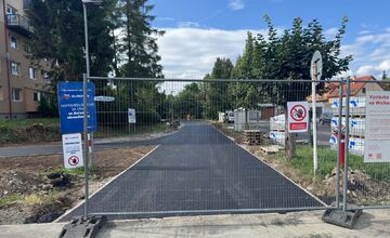 FOTO: Cyklochodník na Wolkerovej v Prešove je už takmer hotový