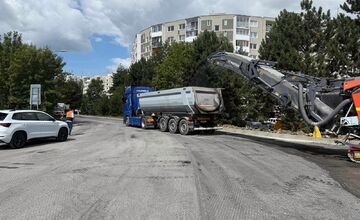 FOTO: Poprad opravuje cesty vo veľkom. Práce sú aj na Rastislavovej
