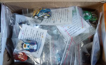 FOTO: Našiel sa úsmev. Prešovský kraj zaplavili balíčky s milým odkazom