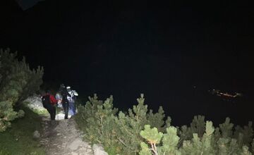 FOTO: Horskí záchranári pomáhali zablúdeným turistom vo Vysokých Tatrách
