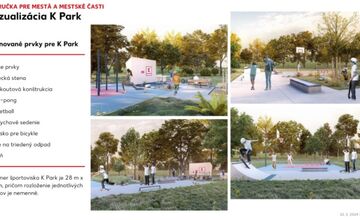 FOTO: Humenné otvorí v septembri K Park plný športu a zábavy