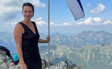 FOTO: Romana Tabaková vystúpila na Kriváň