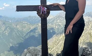 FOTO: Romana Tabaková vystúpila na Kriváň