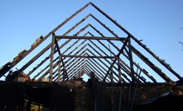 FOTO: Hasiči v Hranovnici zachránili majetok za 230-tisíc, škody sú veľké