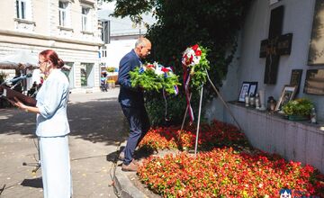 FOTO: Poprad spomínal na inváziu 1968, politici chýbali