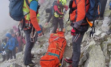 FOTO: Horskí záchranári z Vysokých Tatier boli opäť v pohotovosti, zasahovali na viacerých miestach