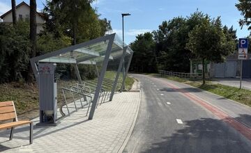 FOTO: Výstavba cyklochodníka na Wolkerovej v Prešove bola ukončená