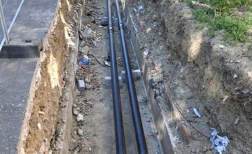 FOTO: Humenné bez dodávok tepla. 12-dňová odstávka kvôli výmene potrubí