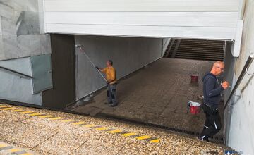 FOTO: Podchod z centra v smere na Juh v Poprade prešiel rekonštrukciou