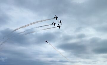 FOTO: Takto vyzerali Letecké dni v Prešove