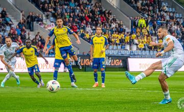 FOTO: Tatran oslavuje. Prvé ligové víťazstvo v Michalovciach