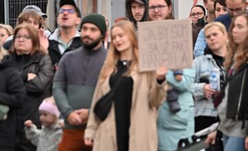 FOTO: Takto vyzeral protest proti konsolidácii v Kežmarku