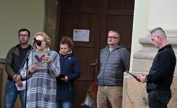 FOTO: Takto vyzeral protest proti konsolidácii v Kežmarku
