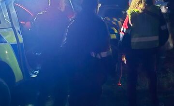 FOTO: Veľká pátracia akcia po stratenom hubárovi v Obišovciach