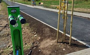 FOTO: Nový úsek Šváby–Sigord: 574 m cyklochodníka a prvé reakcie