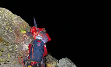 FOTO: Horskí záchranári z Vysokých Tatier počas soboty pomáhali uviaznutým turistom aj horolezcom