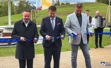 FOTO: V Poprade na Juhu II otvorili nový park za 1,8 milióna eur