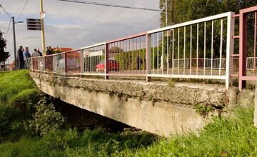 FOTO: Prešov začal rekonštrukciu mosta v Nižnej Šebastovej