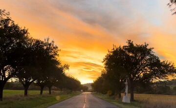 FOTO: Cestou z Popradu do Tepličky ju sprevádzala obloha ako z rozprávky