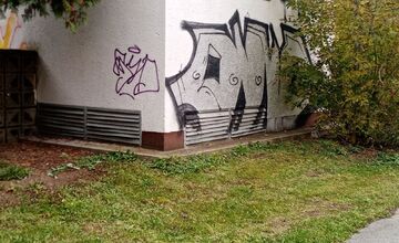 FOTO: Darina z Prešova ponúka odmenu za odhalenie autora graffiti