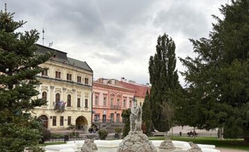 FOTO: Fontány v Prešove prechádzajú na zimný režim