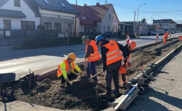 FOTO: Vranov stavia novú cyklotrasu za 3 milióny. Čakajú vás obmedzenia