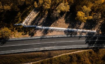 FOTO: Za Palotou opravili zosuv cesty. Pomohol nový oporný múr