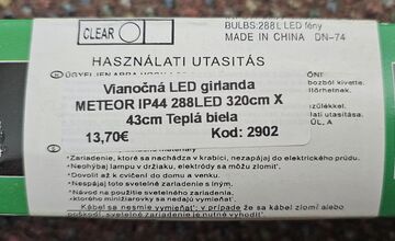 FOTO: Nebezpečné svetielka na trhu. SOI varuje: prestaňte ich používať