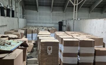 FOTO: Akcia Šarišan. továreň vyrábala milióny cigariet denne, škody v miliónoch