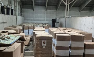 FOTO: Akcia Šarišan. továreň vyrábala milióny cigariet denne, škody v miliónoch