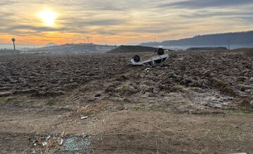 FOTO: Pri Sabinove došlo k vážnej dopravnej nehode, vodič zraneniam podľahol