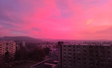 FOTO: Čarovný východ slnka v Prešovskom kraji