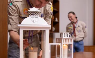 FOTO: Betlehemské svetlo už dorazilo aj do Prešova