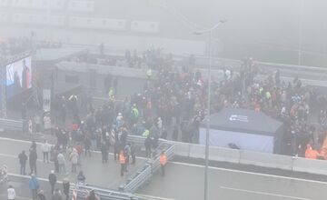 FOTO: DOD v tuneli Višňové