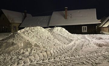 FOTO: Východ Slovenska zasiahla snehová nádielka