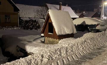 FOTO: Východ Slovenska zasiahla snehová nádielka