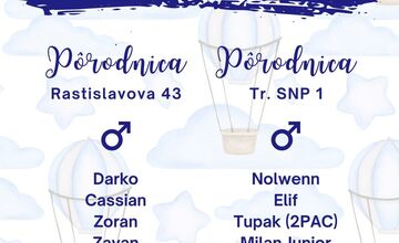 FOTO: Netradične mená z košických pôrodníc