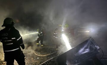 FOTO: FOTO: Ďalší požiar v obci Svinia