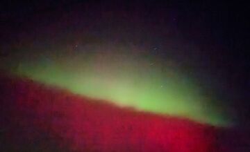 FOTO: Polárna žiara sa ukázala aj v Prešovskom kraji