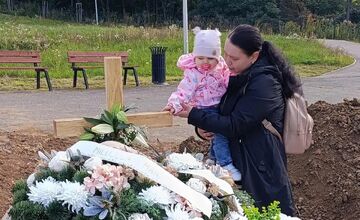 FOTO: Tragédia v oceliarňach pripravila Majku a malú Emku o hlavu rodiny