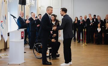 FOTO: Hokejisti, Vlhová aj olympíjske hviezdy. Slovensko vyložilo karty pred ZOH